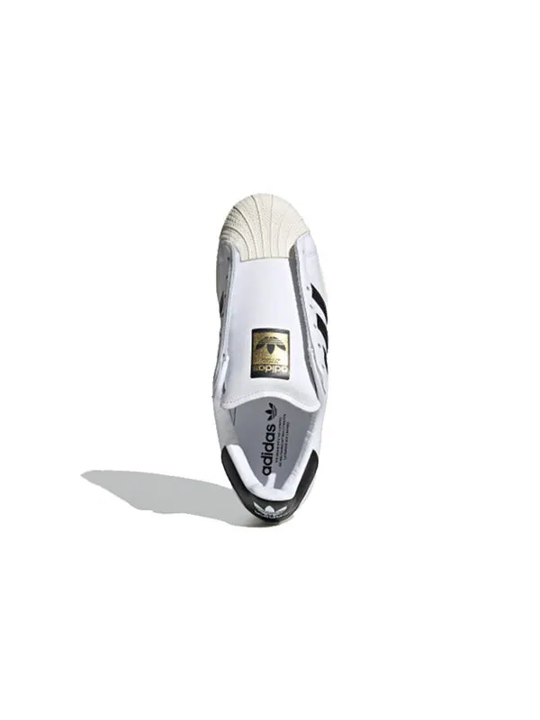 Кроссовки суперзвезда без шнурков Adidas — изображение 4 из 4, белый/черный