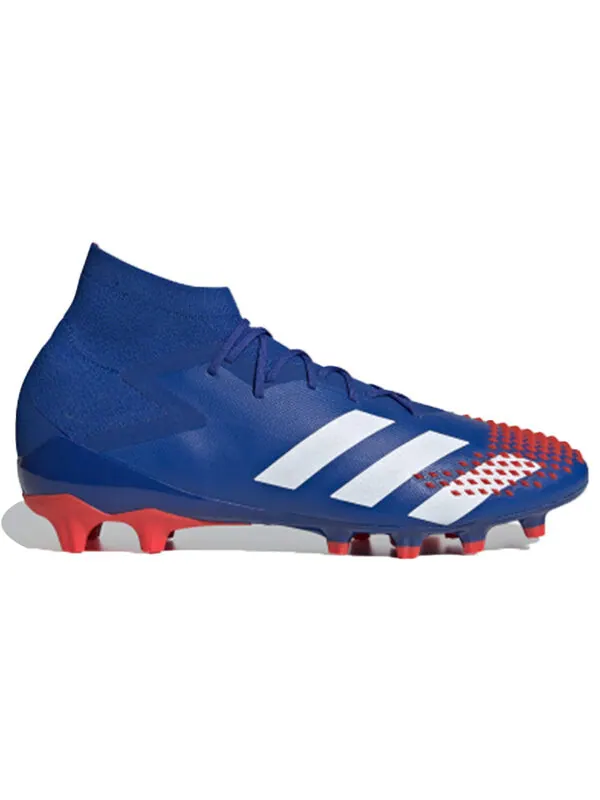 Кроссовки хищник мутатор 20.1 ag Adidas — изображение 2 из 4, синий/белый