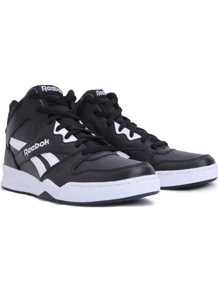 Кроссовки Reebok Bb4500 Mid Cut Black/White — изображение 3 из 5, черный
