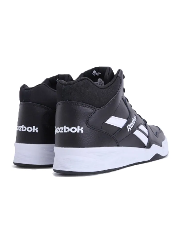 Кроссовки Reebok Bb4500 Mid Cut Black/White — изображение 4 из 5, черный