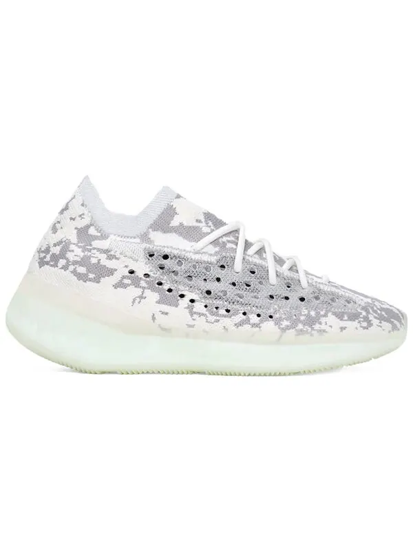 Кроссовки Boost 380 Adidas Yeezy — изображение 2 из 4, серебристый