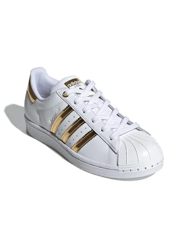 Кроссовки superstar металлический носок Adidas — изображение 3 из 4, белый