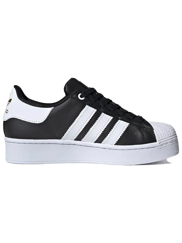 Кроссовки суперзвезда смелый Adidas — изображение 2 из 4, черный