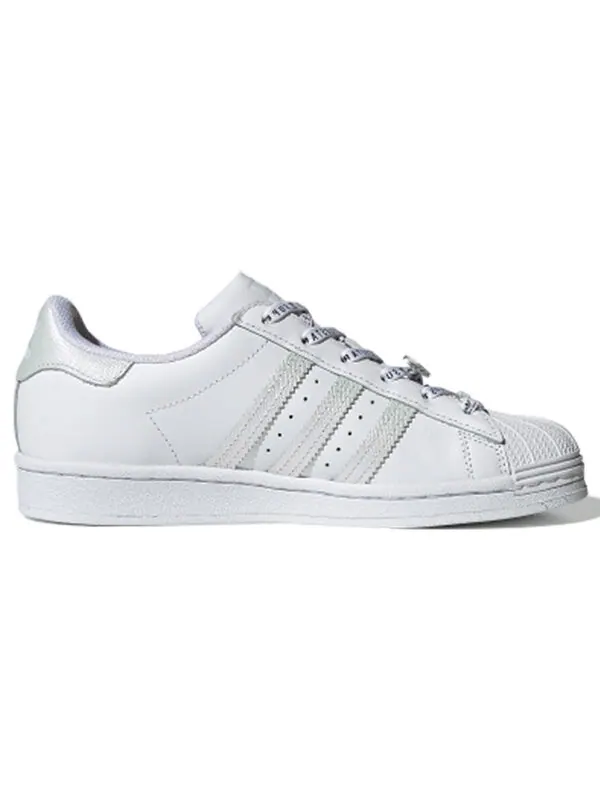 Кроссовки суперзвезда Adidas — изображение 2 из 4, белый/светлый зеленый
