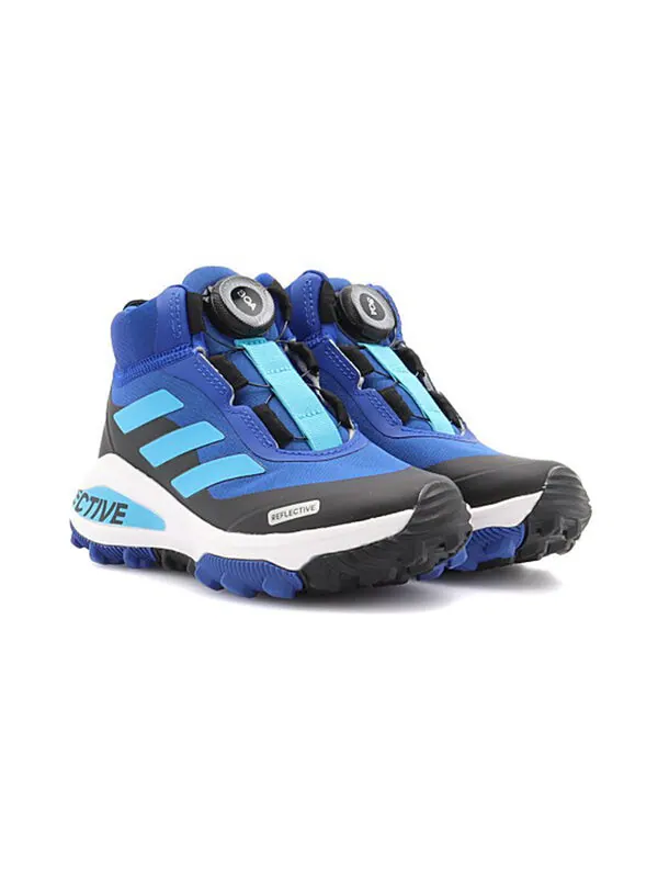 Зимние ботинки fortarun boa atr k сохраняют тепло уютные высокие Adidas — изображение 4 из 4, синий/белый/черный