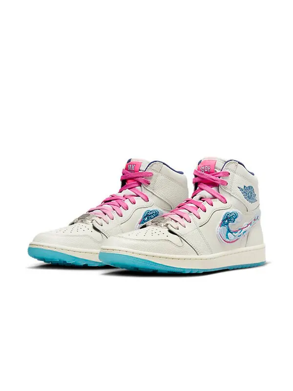 Кроссовки Air Jordan 1 High Golf 'Michelle Wie - Pebble Beach' — изображение 2 из 4