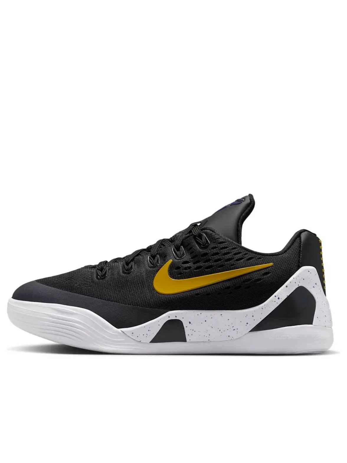 Кроссовки (GS) Nike Kobe 9 EM Low TB 'Black University Gold' — изображение 1 из 6, черный