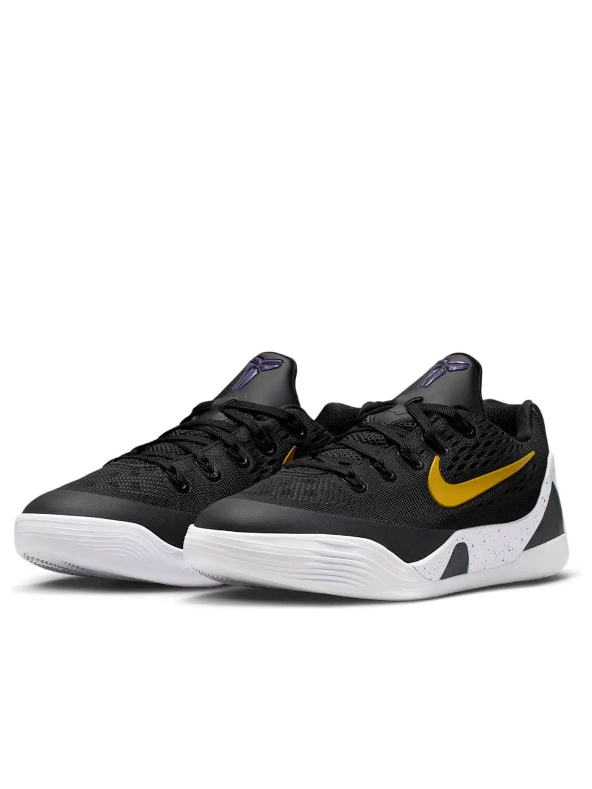Кроссовки (GS) Nike Kobe 9 EM Low TB 'Black University Gold' — изображение 3 из 6, черный