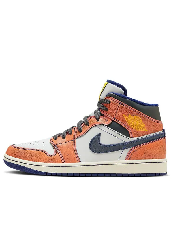 Кроссовки 1 средний размер Air Jordan — изображение 1 из 4, красный/белый