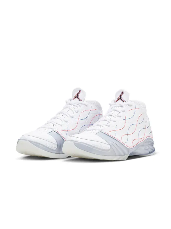 Кроссовки 23 ретео Air Jordan — изображение 2 из 4, белый синий красный