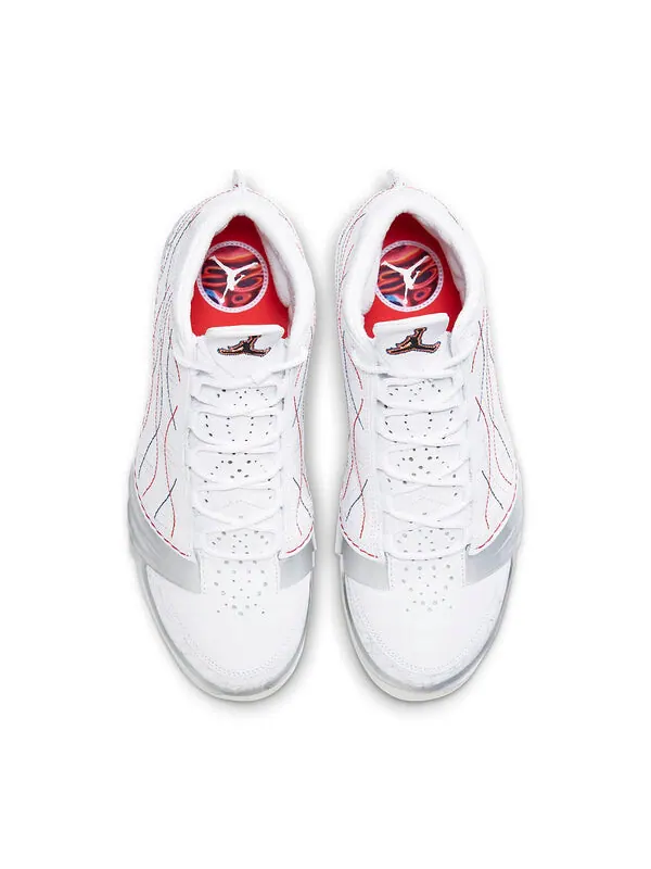 Кроссовки 23 ретео Air Jordan — изображение 3 из 4, белый синий красный