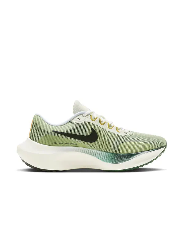 Кроссовки зум флай 5 Nike — изображение 2 из 4, зеленый/белый