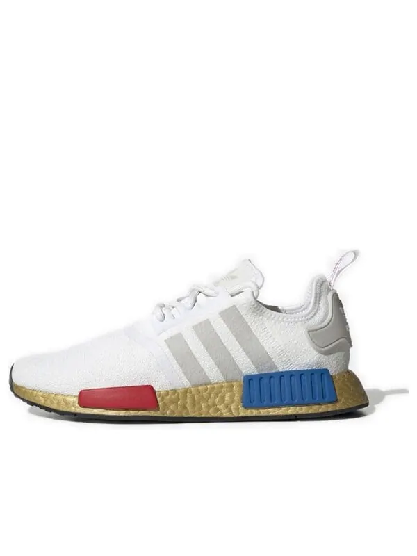 Кроссовки nmd_r1 Adidas — изображение 1 из 4, белый
