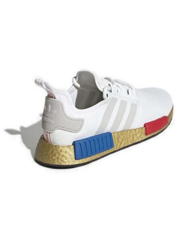 Кроссовки nmd_r1 Adidas — изображение 4 из 4, белый