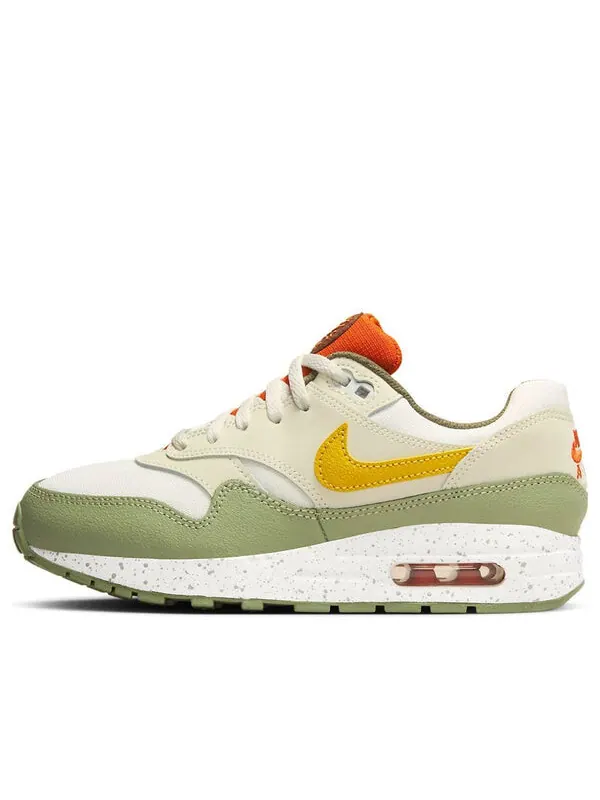 Кроссовки air max 1 Nike — изображение 1 из 4, белый/зеленый