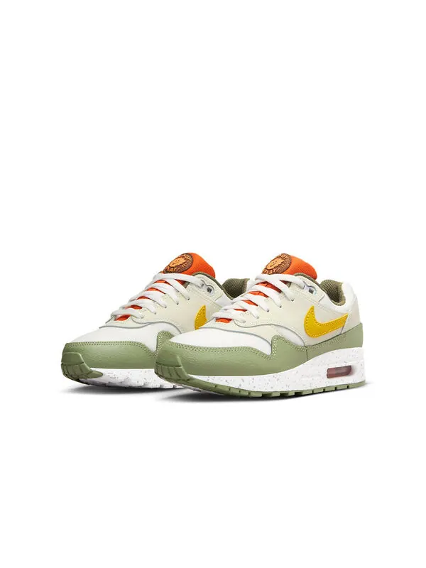 Кроссовки air max 1 Nike — изображение 3 из 4, белый/зеленый