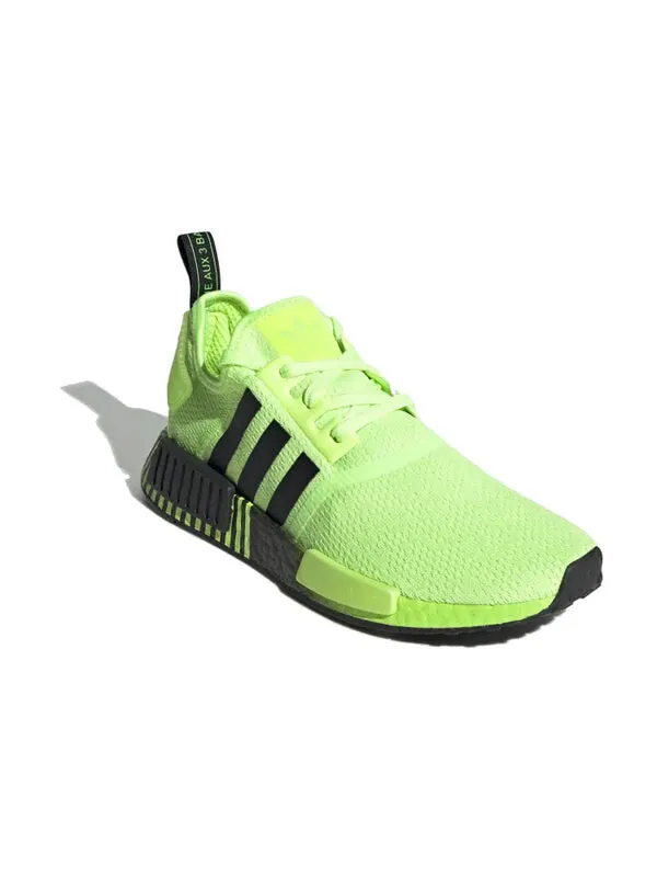 Кроссовки nmd_r1 'glitch - signal green' Adidas — изображение 2 из 4, зеленый