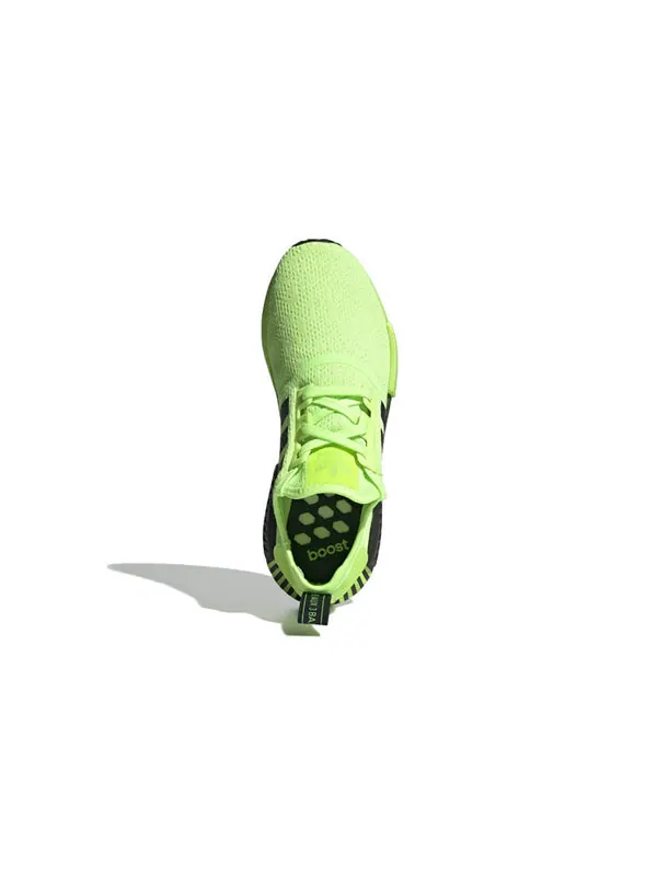 Кроссовки nmd_r1 'glitch - signal green' Adidas — изображение 4 из 4, зеленый
