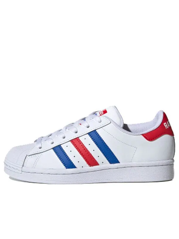 Кроссовки суперзвезда j Adidas — изображение 1 из 4, белый/красный/синий