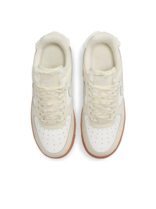Кроссовки air force 1 low 'sail gum faux fur' Nike — изображение 2 из 3, бежевый