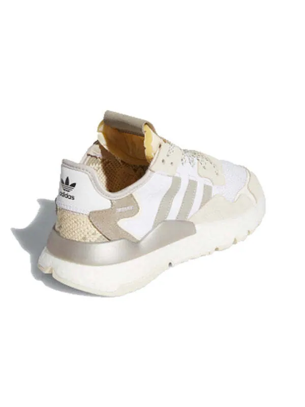 Кроссовки оригинальные nite jogger Adidas — изображение 3 из 4, белый/коричневый