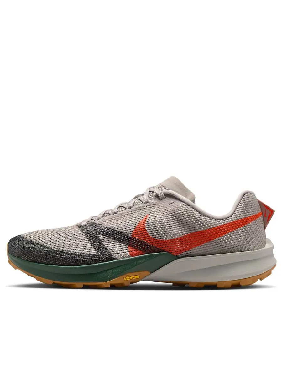 Кроссовки Nike Kiger 10 'College Grey Bright Crimson Fir' — изображение 1 из 6, серый