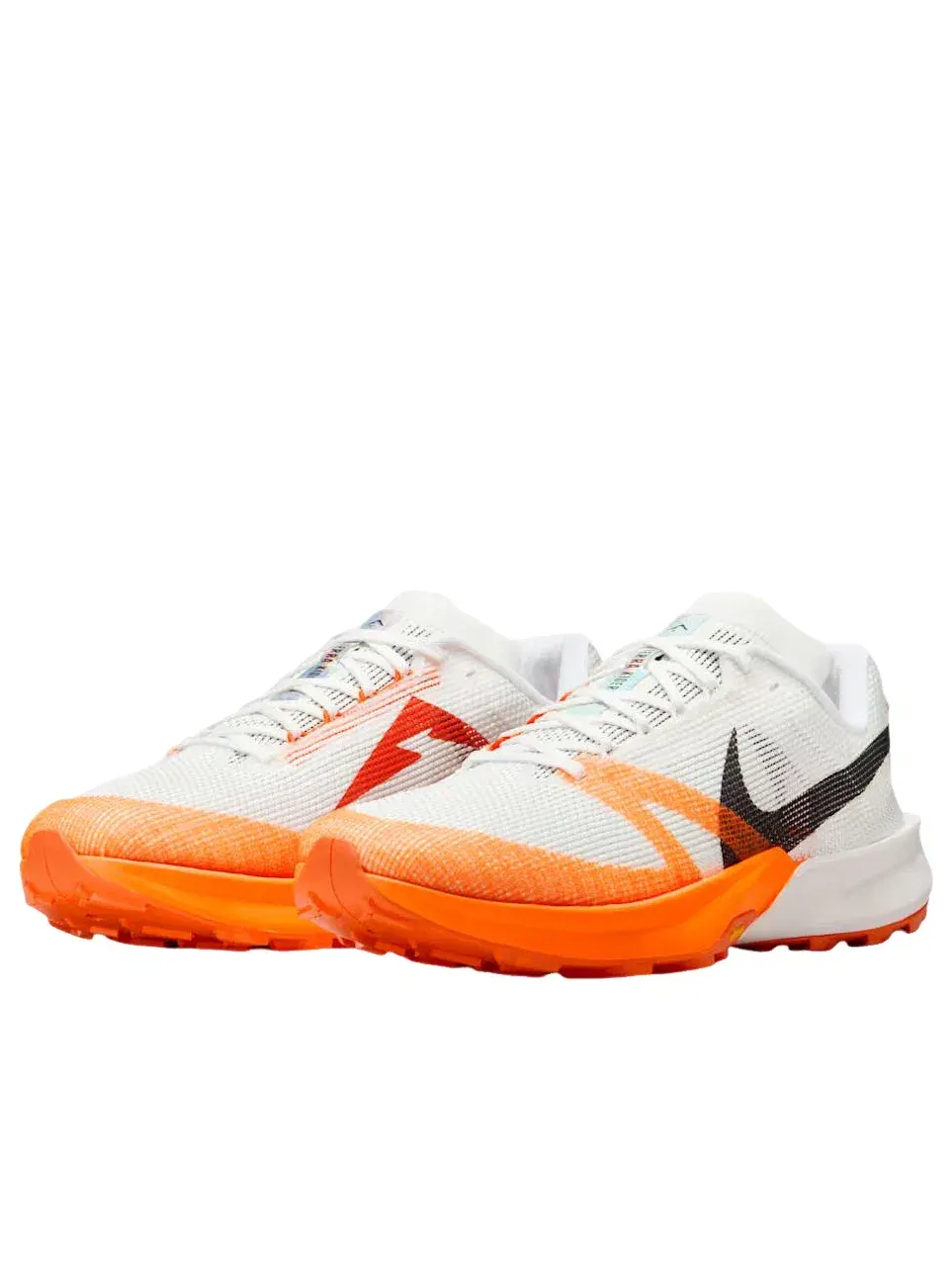 Кроссовки Nike Kiger 10 'White Photon Dust Total Orange Black' FV3929-101 — изображение 3 из 6, мульти