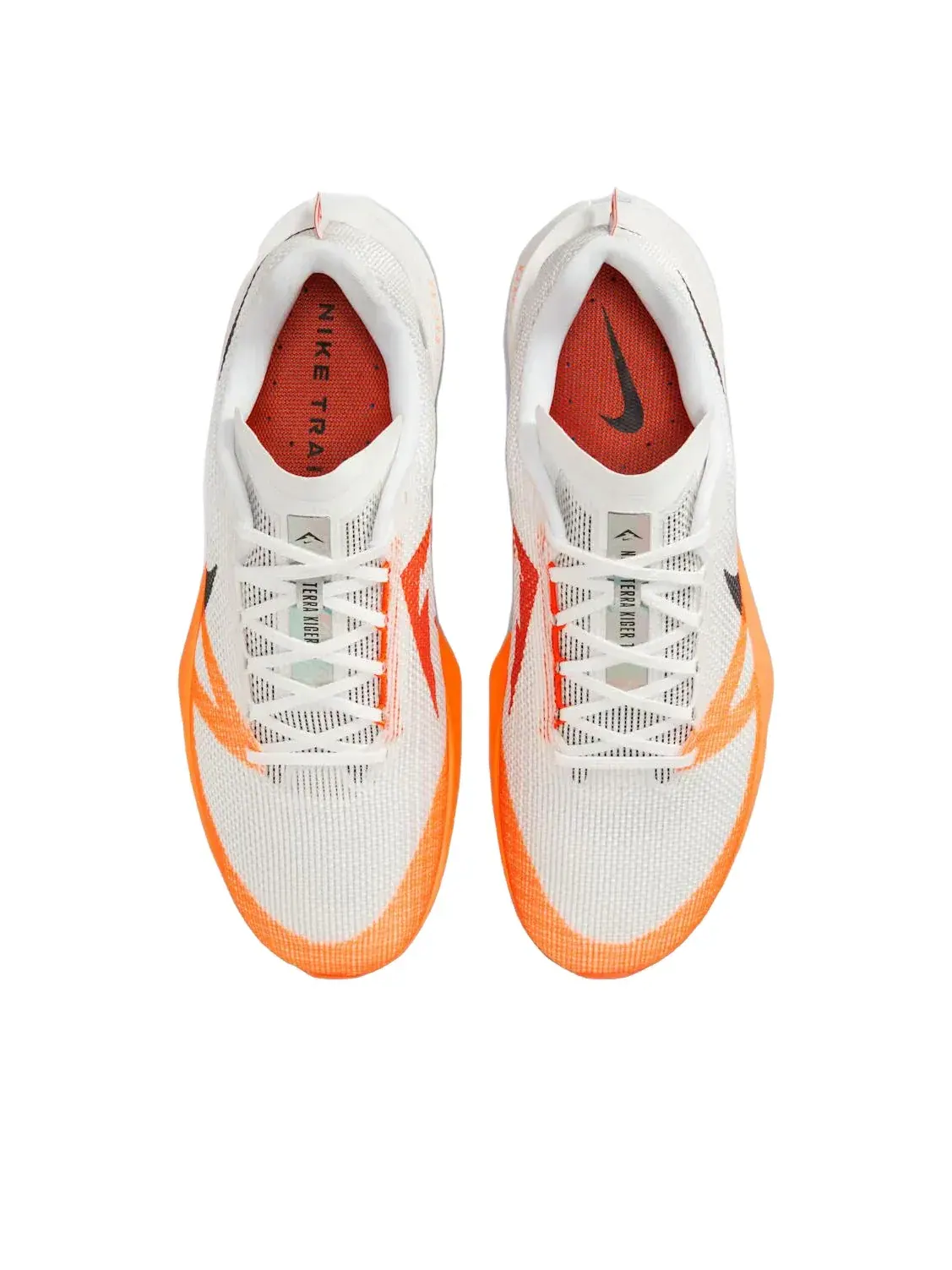 Кроссовки Nike Kiger 10 'White Photon Dust Total Orange Black' FV3929-101 — изображение 4 из 6, мульти