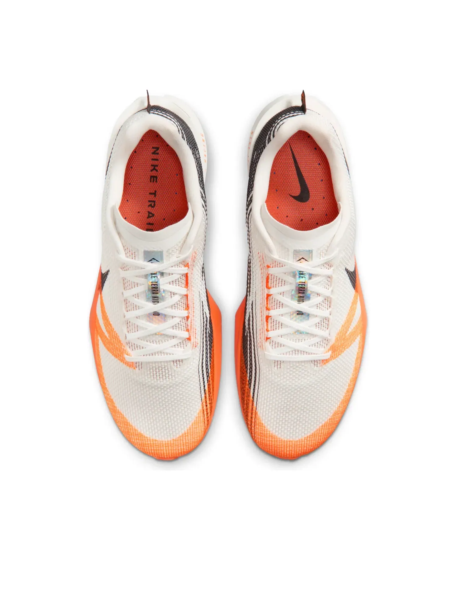 Мужские беговые кроссовки с шнуровкой Nike Terra Kiger Kiger 10 Summit White Black Total Orange — изображение 2 из 7