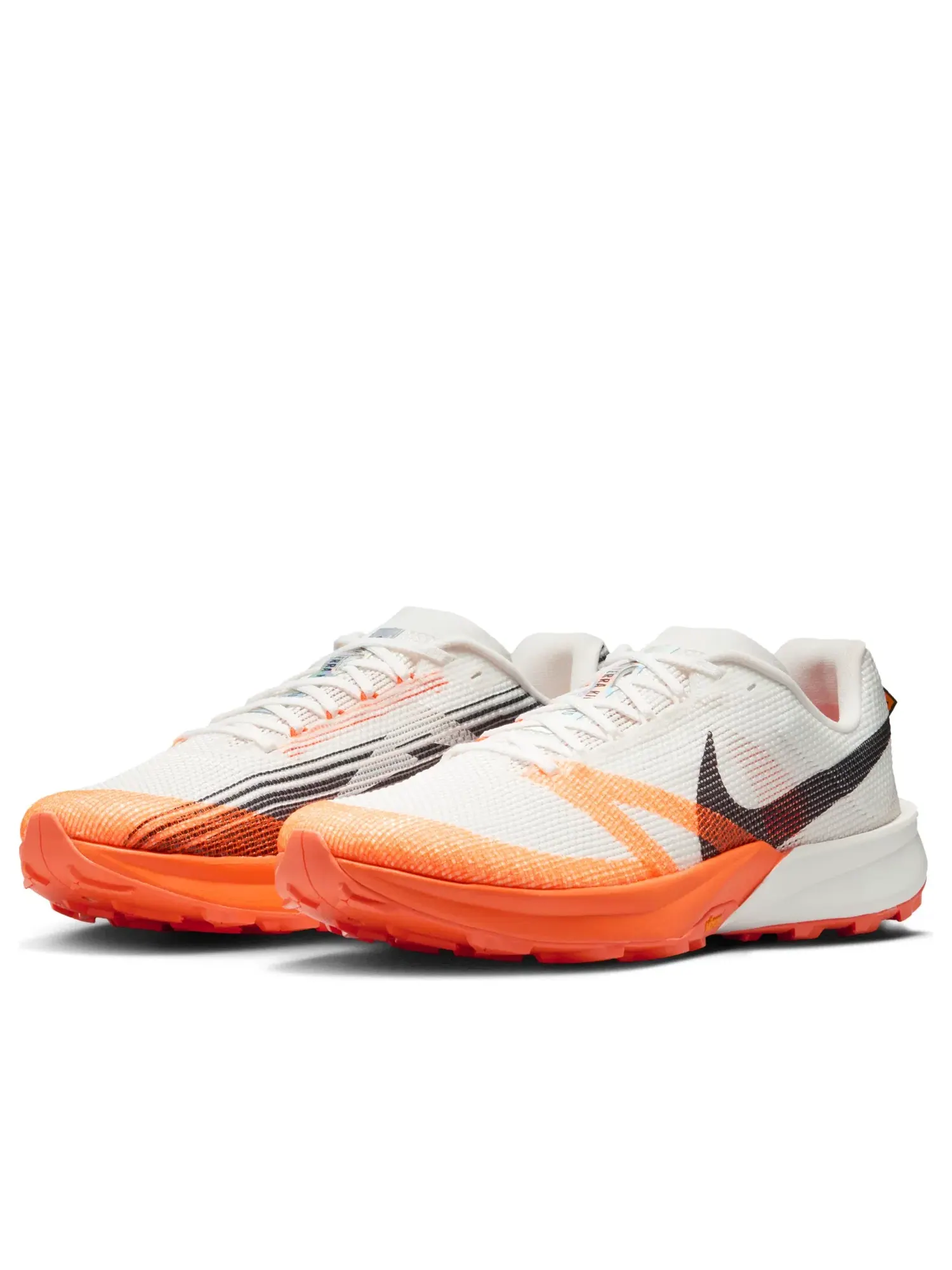Мужские беговые кроссовки с шнуровкой Nike Terra Kiger Kiger 10 Summit White Black Total Orange — изображение 4 из 7