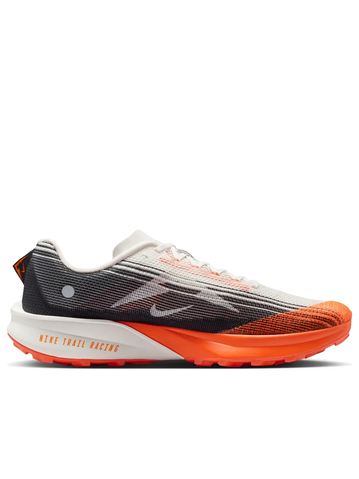 Мужские беговые кроссовки с шнуровкой Nike Terra Kiger Kiger 10 Summit White Black Total Orange — изображение 6 из 7