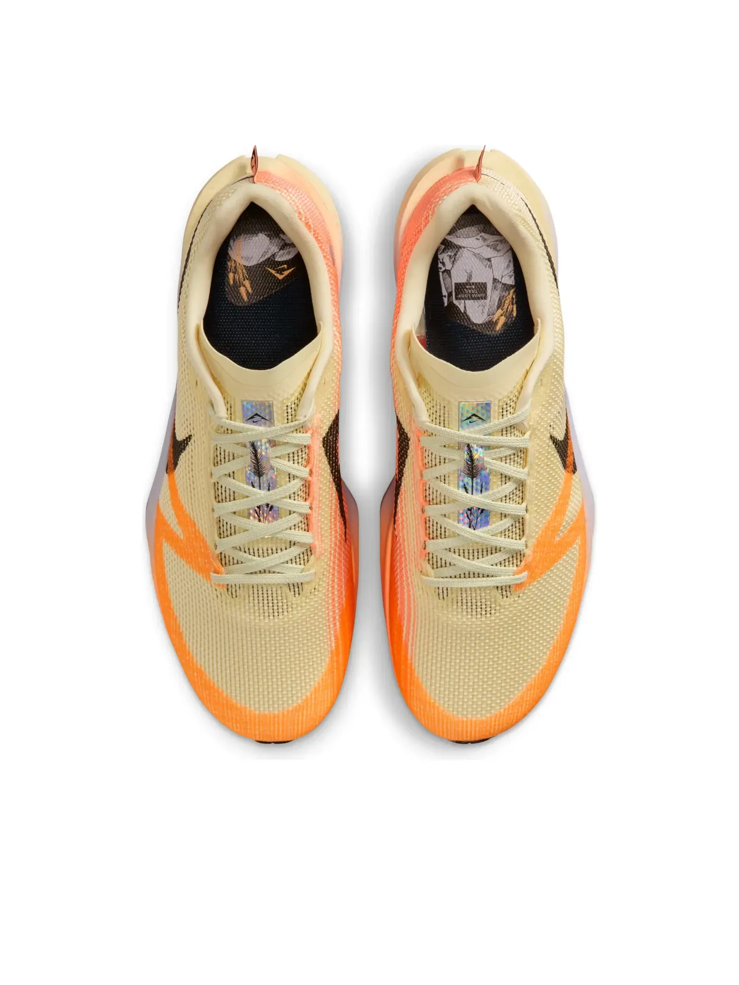 Кроссовки Nike Kiger 10 'Alabaster Orange' — изображение 2 из 8, оранжевый