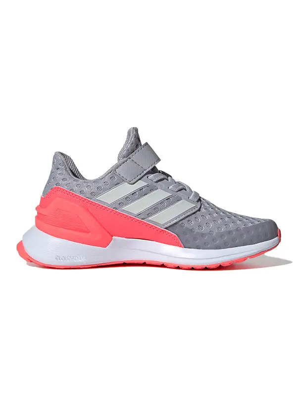 Кроссовки rapidarun розовые Adidas — изображение 2 из 4, серый/розовый
