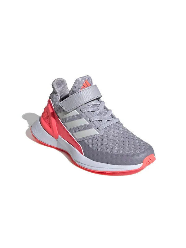 Кроссовки rapidarun розовые Adidas — изображение 3 из 4, серый/розовый