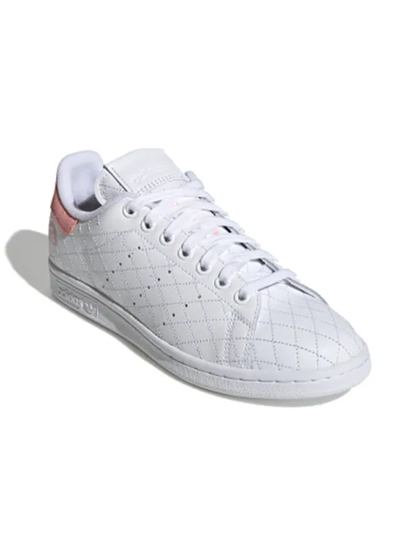 Кроссовки Стэн Смит Adidas — изображение 2 из 4, белый/розовый