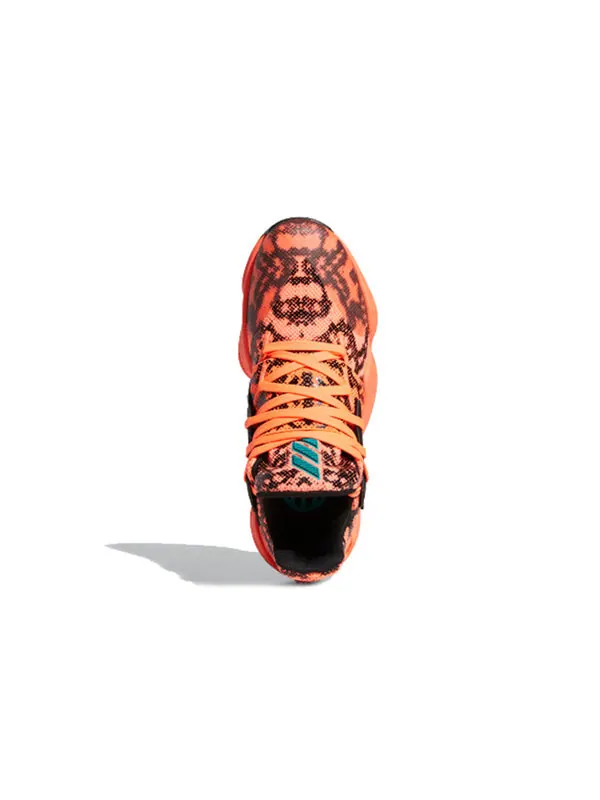 Кроссовки harden vol. 4 gca Adidas — изображение 4 из 4, оранжевый/черный