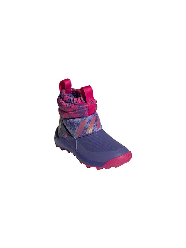 Зимние сапоги disney x active snow Adidas — изображение 3 из 4, фиолетовый/розовый