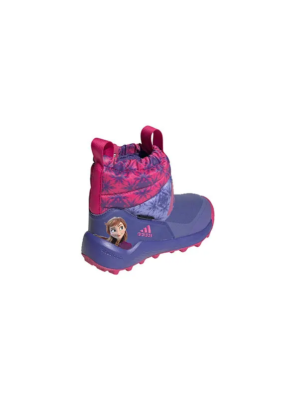 Зимние сапоги disney x active snow Adidas — изображение 4 из 4, фиолетовый/розовый