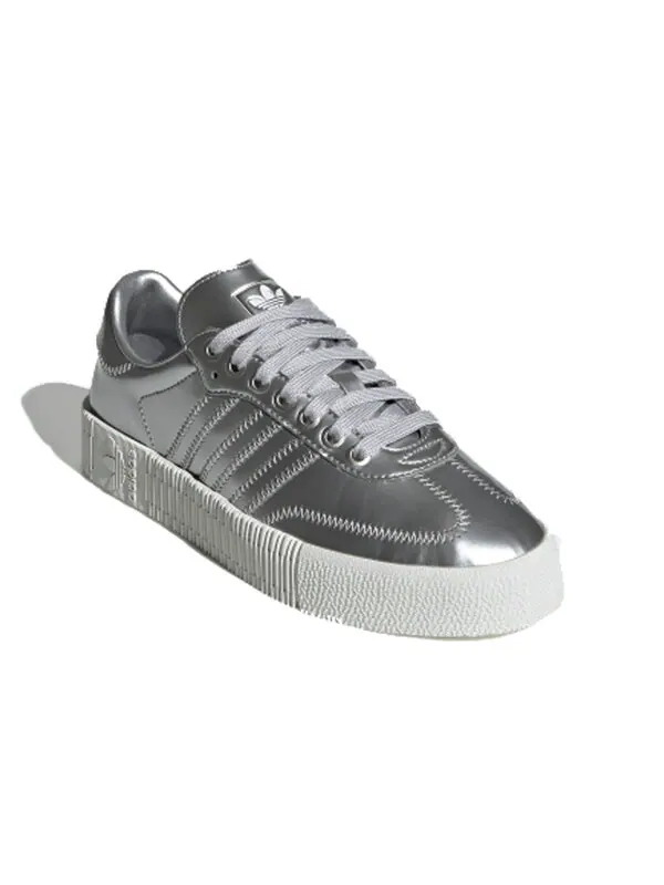 Кроссовки sambarose Adidas — изображение 2 из 4, серебряный