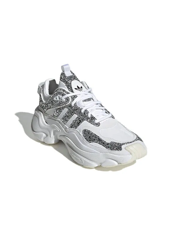 Массивные кроссовки magmur runner Adidas — изображение 3 из 4, белый/серебристый