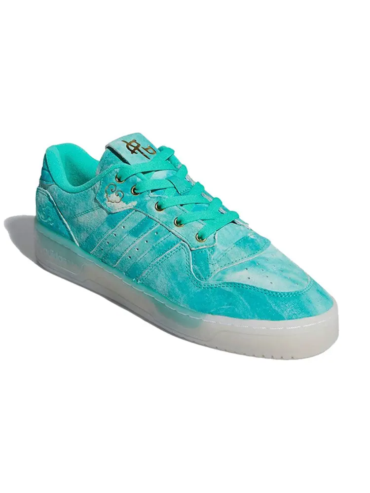 Кроссовки adidas Rivalry Low 'Hi Res Green' — изображение 2 из 5, бирюзовый