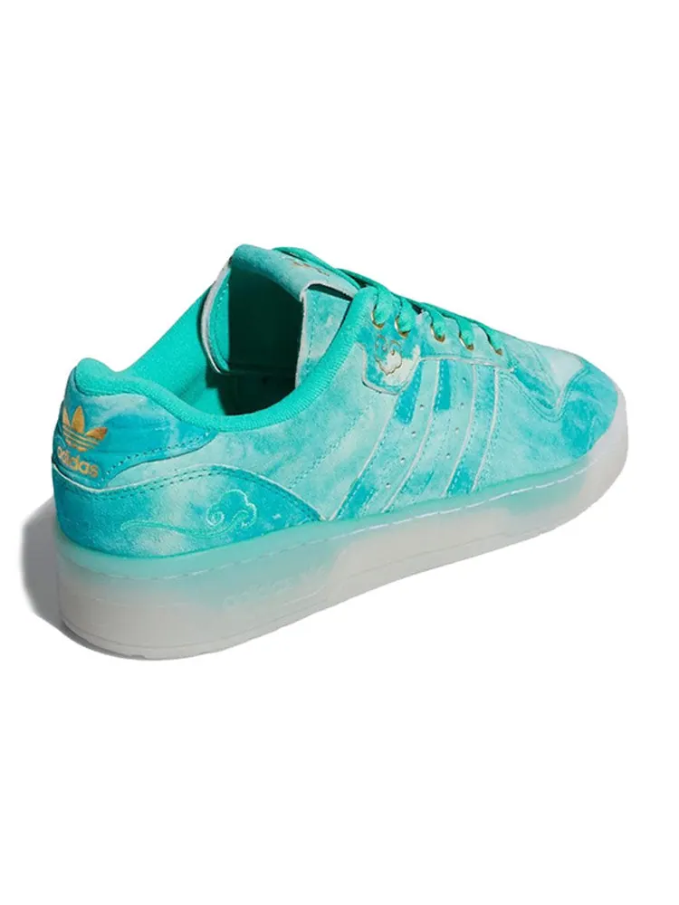 Кроссовки adidas Rivalry Low 'Hi Res Green' — изображение 3 из 5, бирюзовый