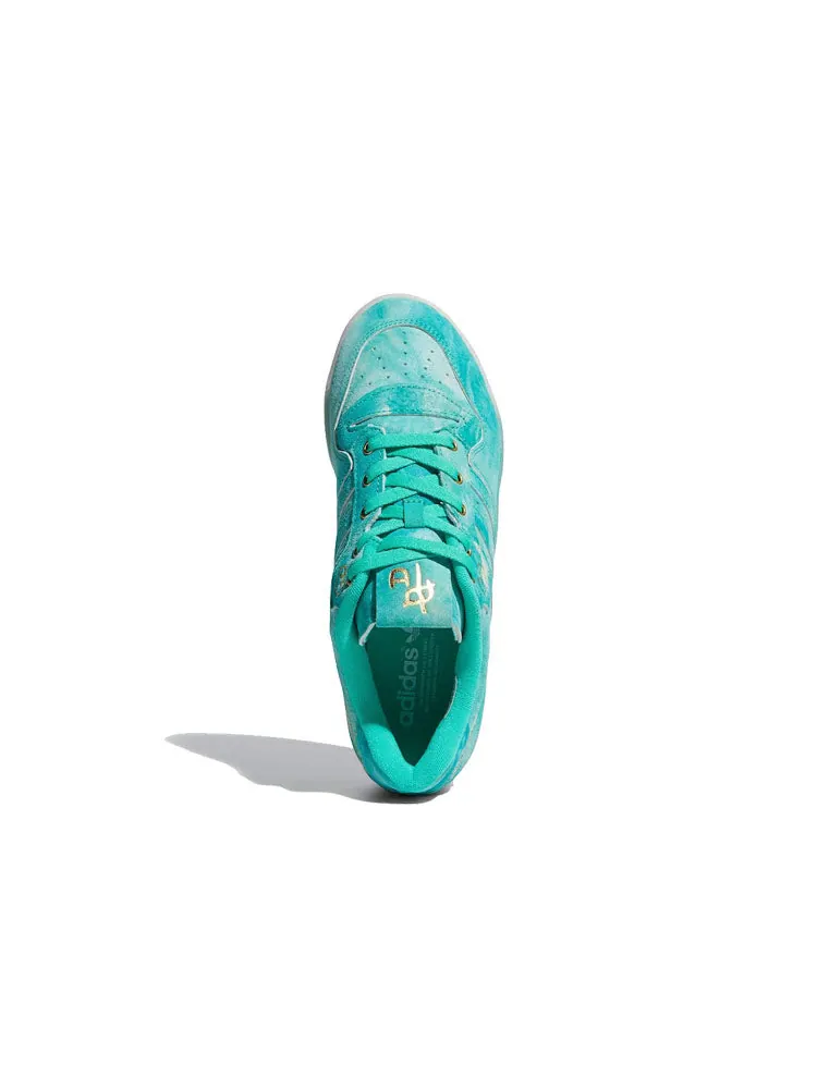 Кроссовки adidas Rivalry Low 'Hi Res Green' — изображение 4 из 5, бирюзовый