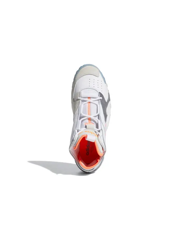 Кроссовки стритбол Adidas — изображение 4 из 4, белый/серый