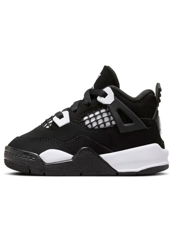 Кроссовки 4 ретро Air Jordan — изображение 1 из 4, черный/белый