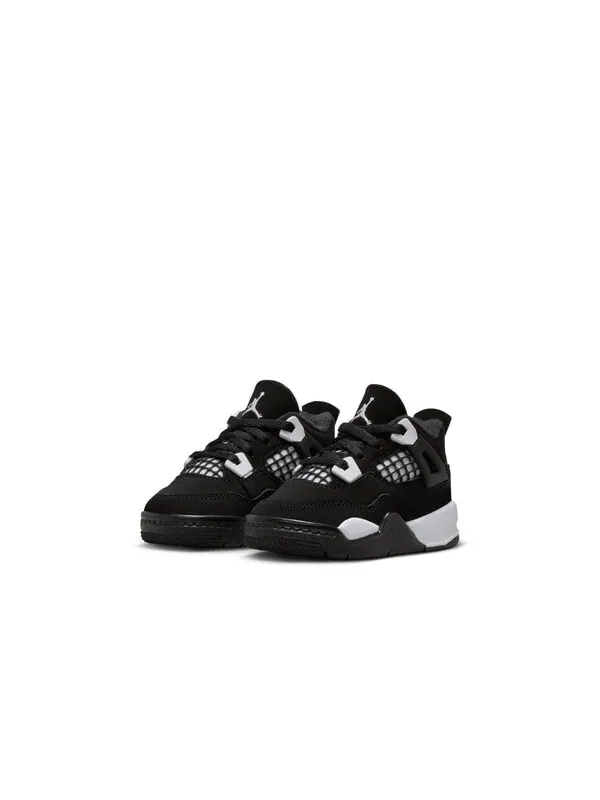 Кроссовки 4 ретро Air Jordan — изображение 2 из 4, черный/белый