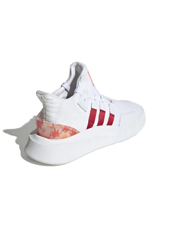 Кроссовки оригиналы eqt bask adv Adidas — изображение 4 из 4, белый/красный/оранжевый