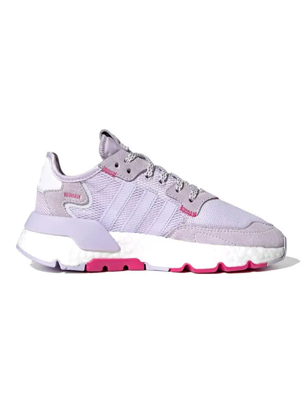 Кроссовки оригинальные nite jogger j Adidas — изображение 2 из 4, фиолетовый
