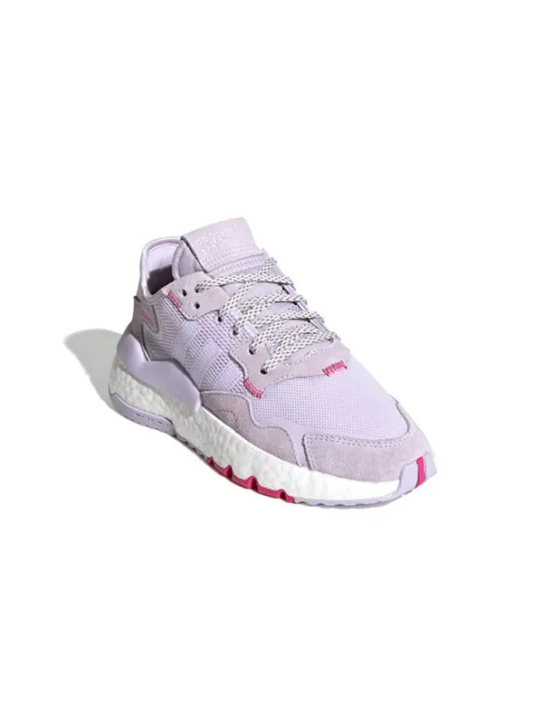 Кроссовки оригинальные nite jogger j Adidas — изображение 3 из 4, фиолетовый