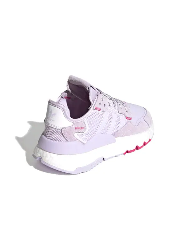 Кроссовки оригинальные nite jogger j Adidas — изображение 4 из 4, фиолетовый